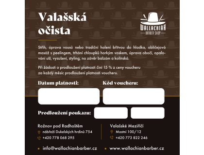 Valašská očista - voucher