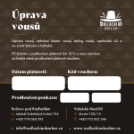 Úprava vousů - voucher